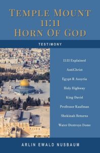 TESTIMONY: Temple Mount - 11:11 - Horn of God by Arlin Ewald Nusbaum